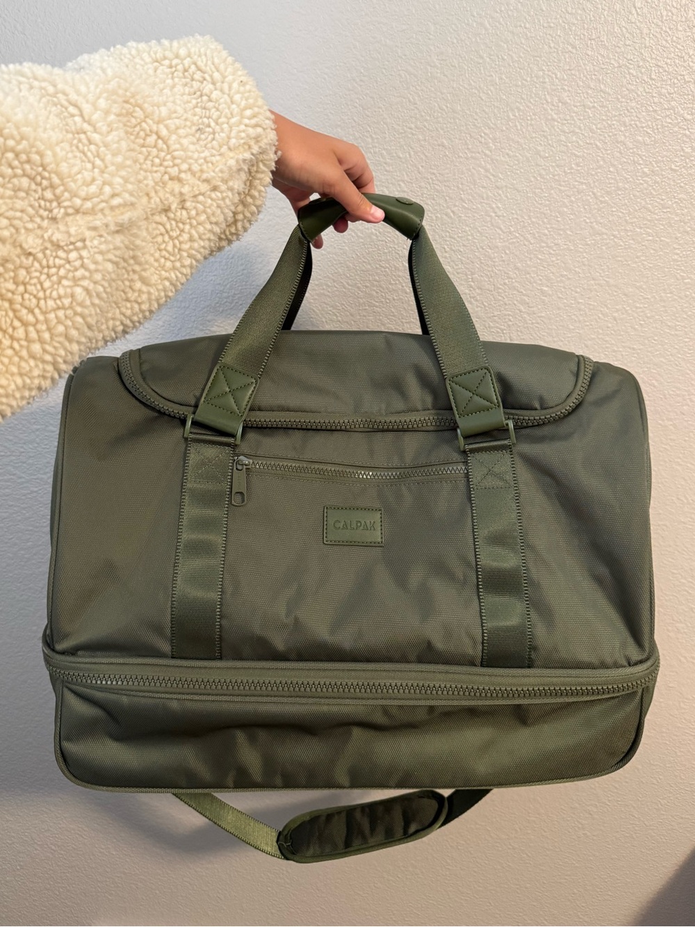 Calpak Stevyn Duffel Bag with Shoe Compartment - Picture 3 of 4